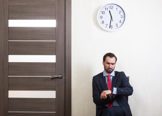 Foto in attesa di un colloquio di lavoro