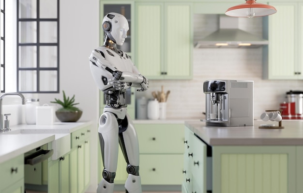 Waiting for a morning coffee