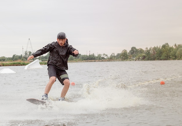 Wake bord wakker bord rijders