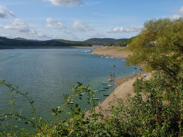 Foto waldeck en de edersse in duitsland