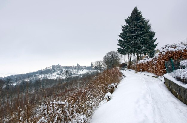 Waldenburg at winter time