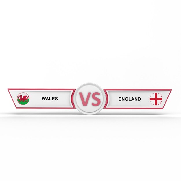 Foto wales versus engeland