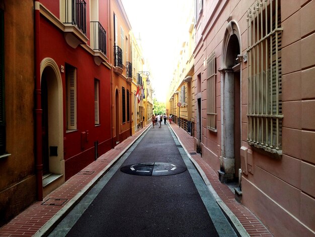 Foto passaggio tra gli edifici