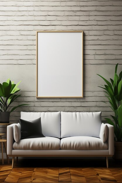 Wall Art Frame Mockup