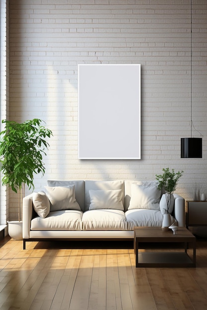 Wall Art Frame Mockup