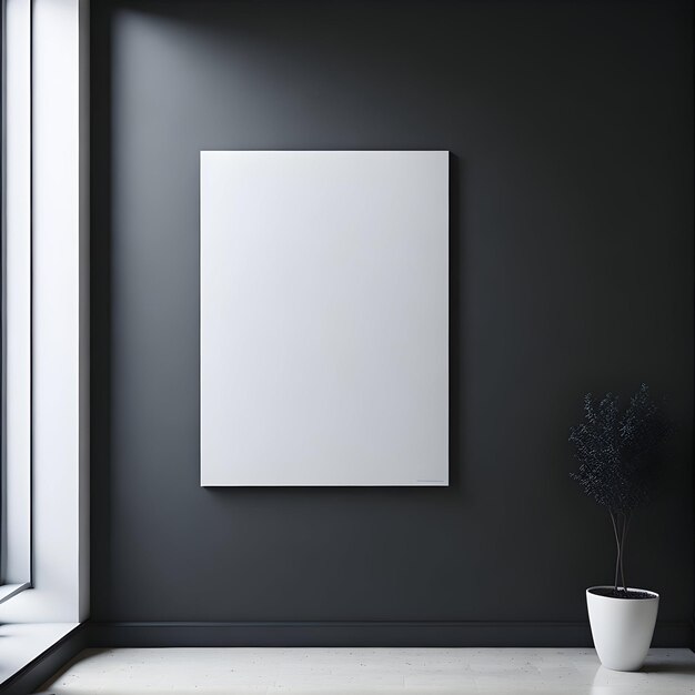 wall art minimal mockup image