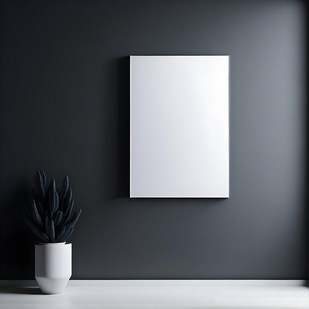 wall art minimal mockup image