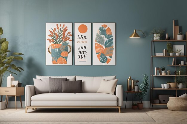 Wall art mockups