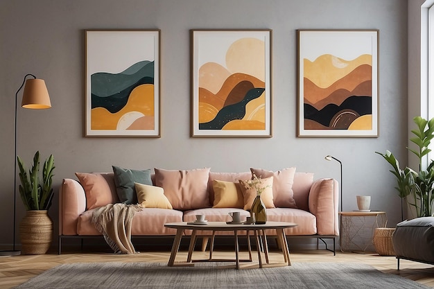 Wall art mockups