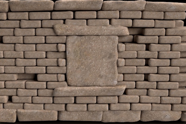 Photo wall bricks