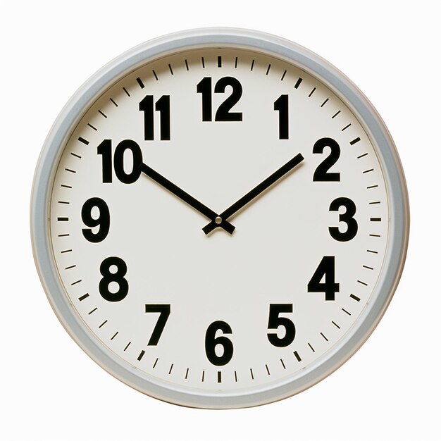 Wall clock isolated