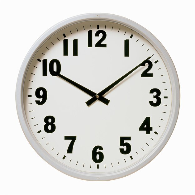 Wall clock isolated