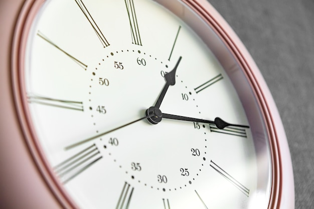 Wall clock, lunch time on office clocks