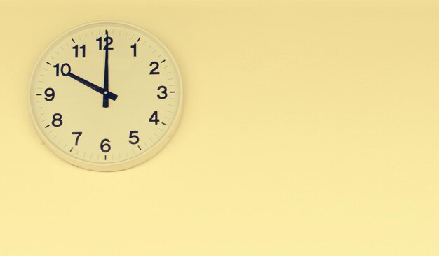 Photo wall clock vintage
