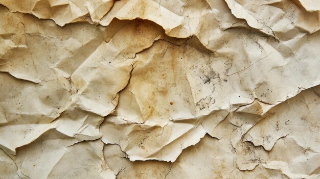 紙で覆われた壁
