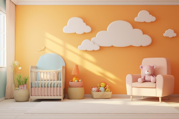 wall decal for a baby room