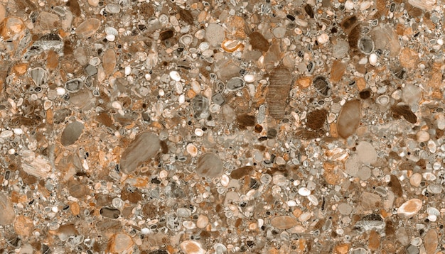 Wall or floor of small gravel stones mixed with onyx