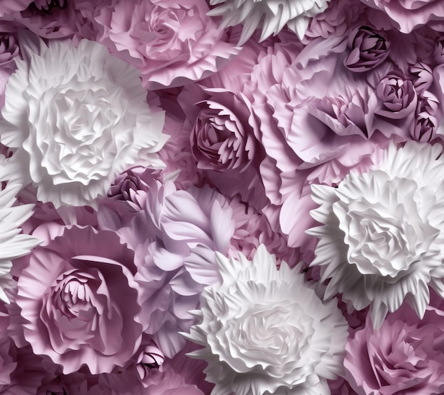 A wall of flowers that has the word " peony " on it