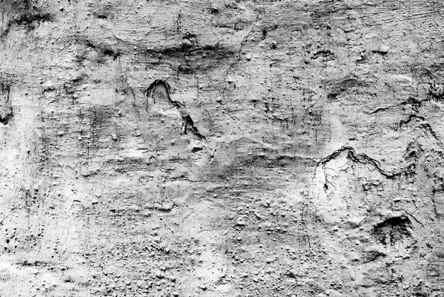 Wall fragment with scratches and cracks