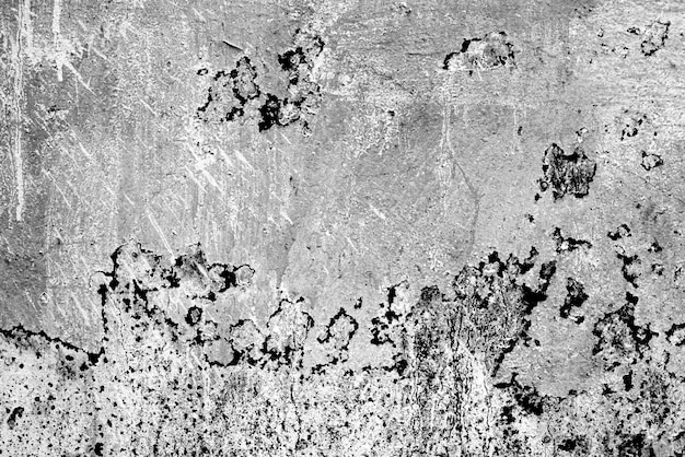 Wall fragment with scratches and cracks