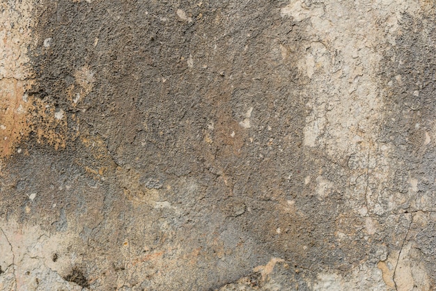 Wall fragment with scratches and cracks