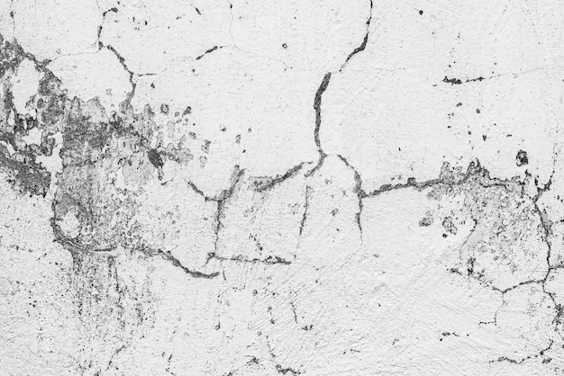 Wall fragment with scratches and cracks