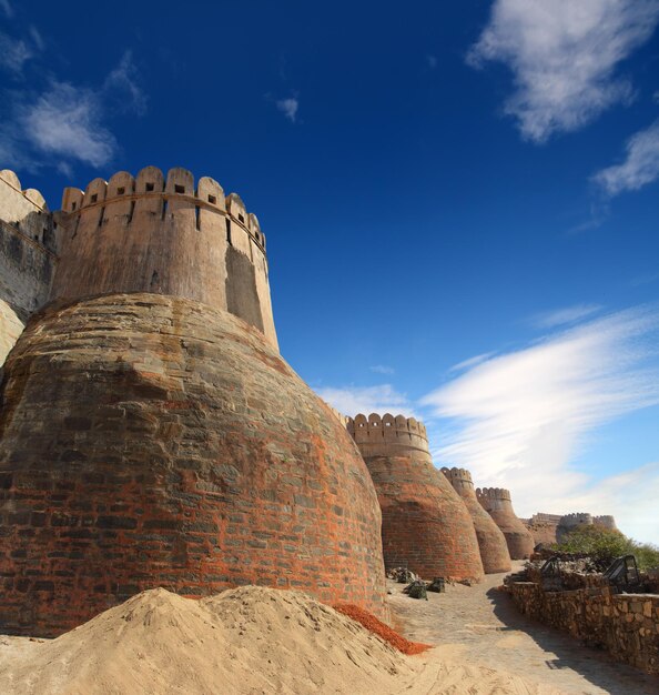 Стена форта Кумбхалгарх