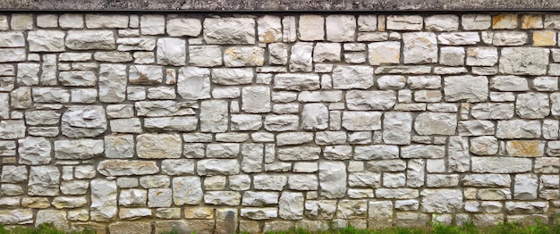 Photo a wall made of stone