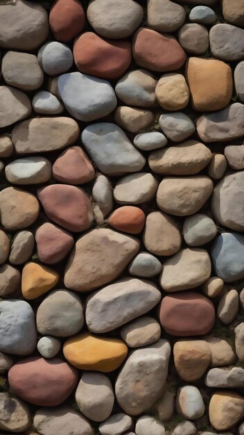 Wall made of stones