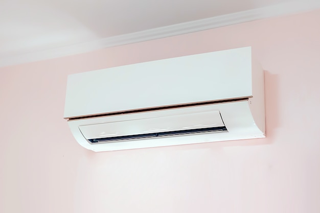 Wall mounted air conditioner.
