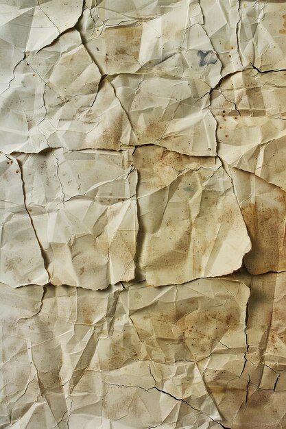 Wall of paper Crumpled piece of paper Textured paper Crumpled piece of paper wallpaper