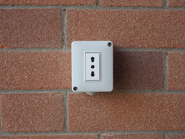 Wall power socket