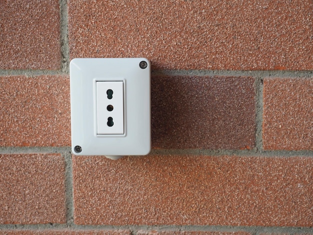 Wall power socket