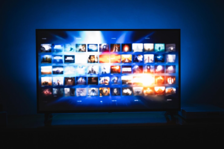 Photo テレビの壁のスクリーン構成