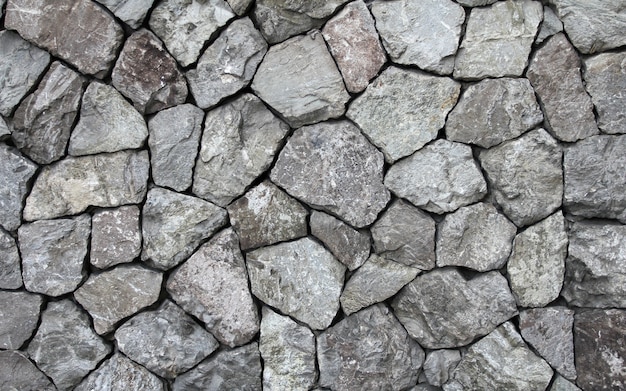 wall of stones as a texture for background