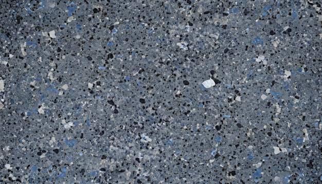 Wall terrazzo texture gray blue of stone granite black background