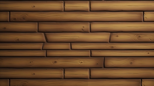 A wall that has wood planks on it