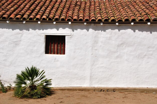 Foto parete e finestra san antonio de pala missione pala riserva california