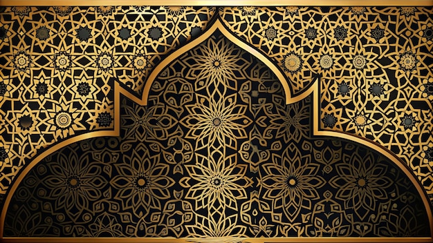 a wall with a design that says the name of the mosque