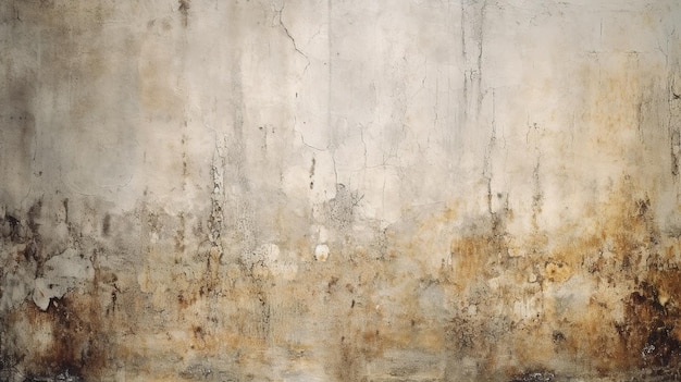 A wall with a grey and brown color