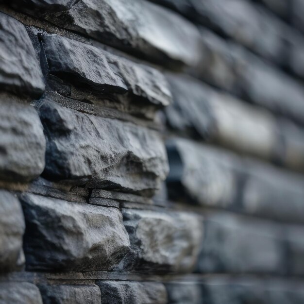 石と書かれた石垣のある壁。