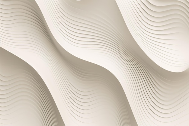 A wall with a wavy pattern that is made by the company's company.