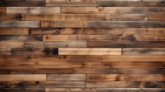 a wall of wood with a wooden finish.