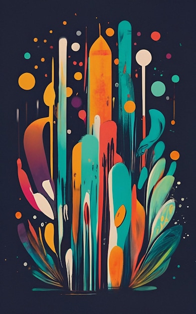 Wallpaper Background Abstract Android Colorful Illustration Digital Art
