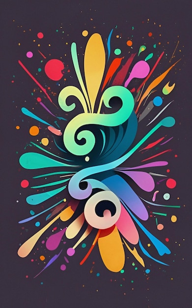 Foto wallpaper background abstract android illustrazione colorata arte digitale