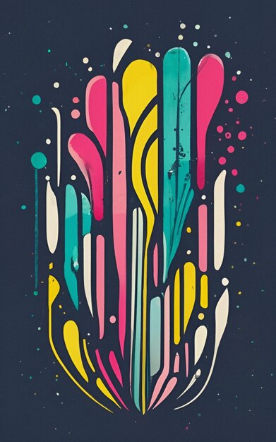 Wallpaper background abstract android illustrazione colorata arte digitale