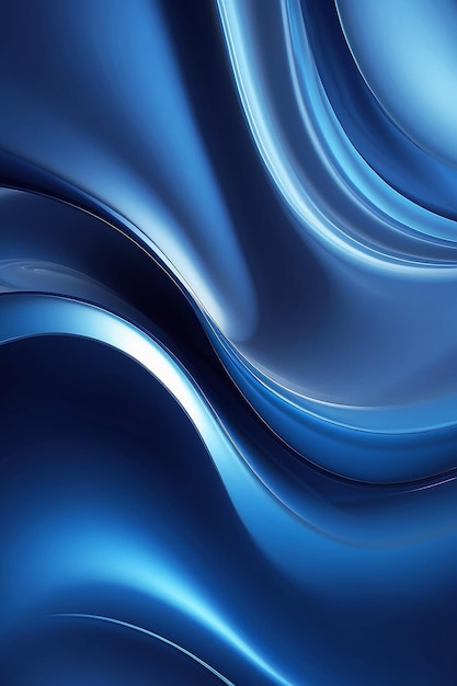 Wallpaper background of gradiant blue shinny