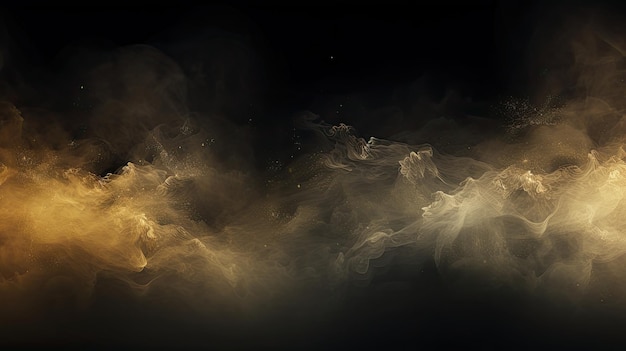 Wallpaper image of Dancing Smoke in a Luminous Dream A Mystical Journey Generative AI