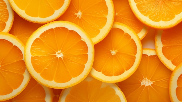 wallpaper of many orange slices