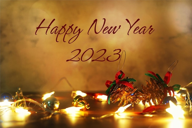 Photo wallpaper for new year 2023